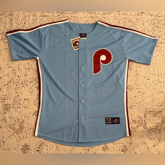 Majestic Other - Majestic Authentic Philadelphia Phillies Cooperstown Throwback Jersey Men’s 2XL